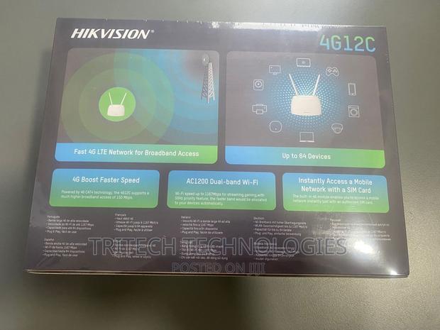 Hikvision 4g Sim Router Ds-3wr4g12c Ac1200 W/L Router · Photo 4