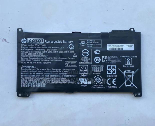 HP RR03XL Laptop Battery for Probook 450 440 450 470 G5 MT20 · Photo 3