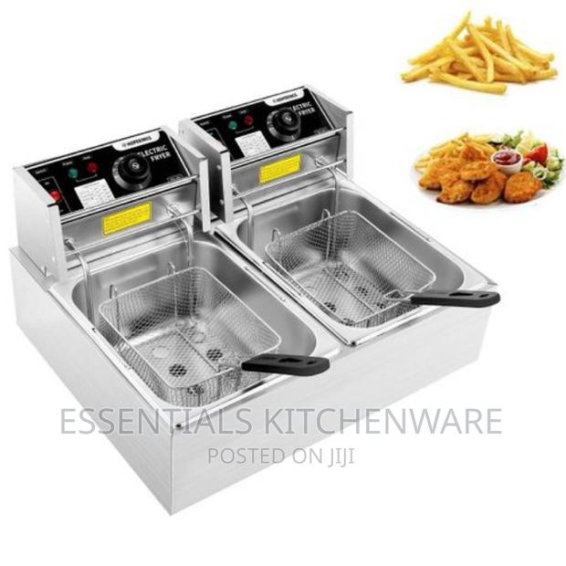 Commercial Double Deep Fryer 12l · Photo 1