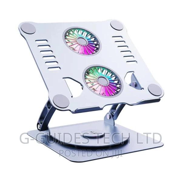 Laptop Stand V4.1 Radiator With Dual Cooling Fan and 360 Base · Photo 3