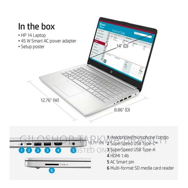 New Laptop HP 8GB Intel Core I5 SSD 256GB · Photo 2