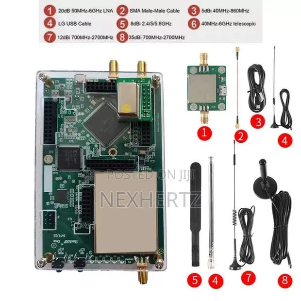 Hackrf One Software Defined Radio Development Board With Antennas Set · Photo 1