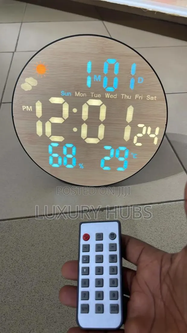 6"×14" Led Display Wall Clock · Photo 6