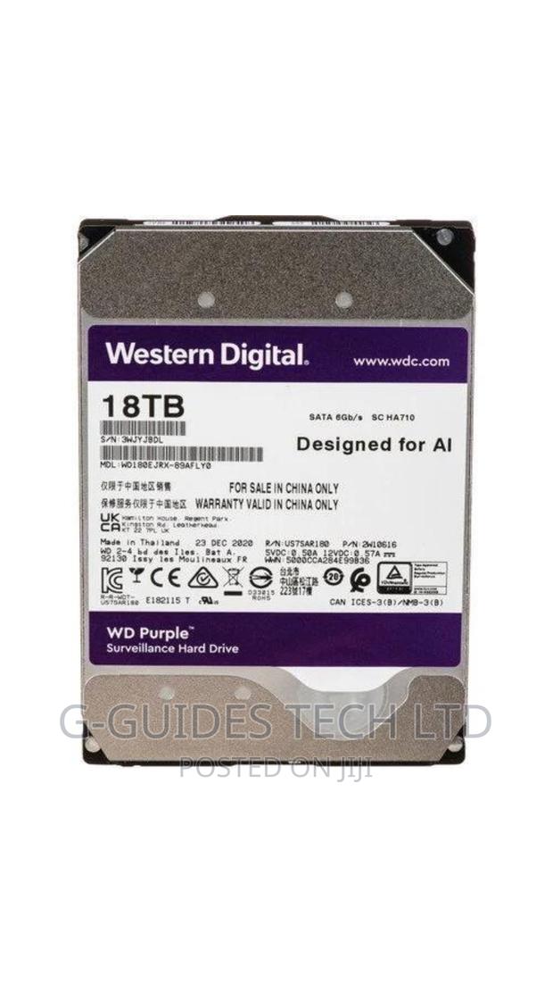 Western Digital 18tb Purple Surveillance Hard Drive · Photo 2