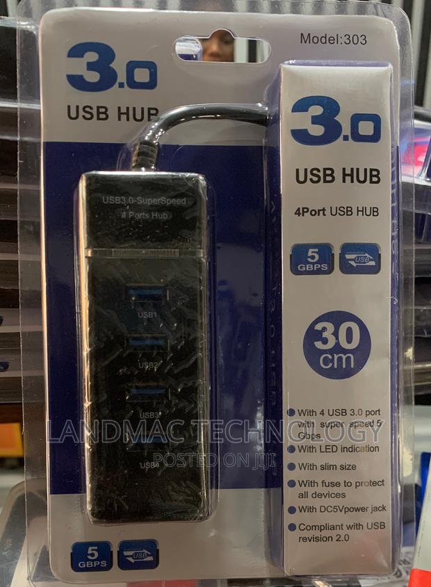 High Speed 4 Port USB 3.0 Multi HUB Splitter Expansion USB · Photo 4