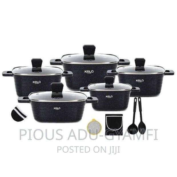 10pcs Kola Granite Cookware Set · Photo 1