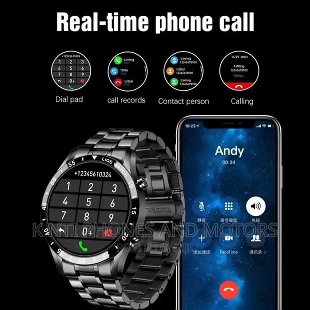 Stainless Steel Smartwatch · Photo 1