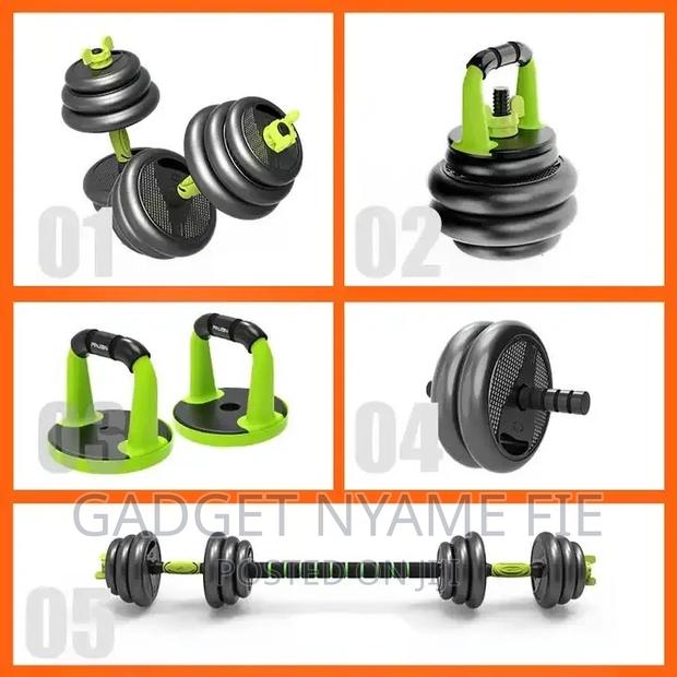 40kg Full Gym Set (Weights,Bar Bell,Kettle Bell,Push Up Bar) · Photo 1