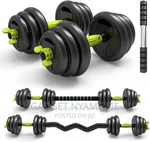 40kg Full Gym Set (Weights,Bar Bell,Kettle Bell,Push Up Bar) · Photo 4