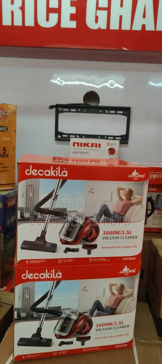 Ever Reliable 1600watts Vacuum Cleaner From Decakila · Photo 1