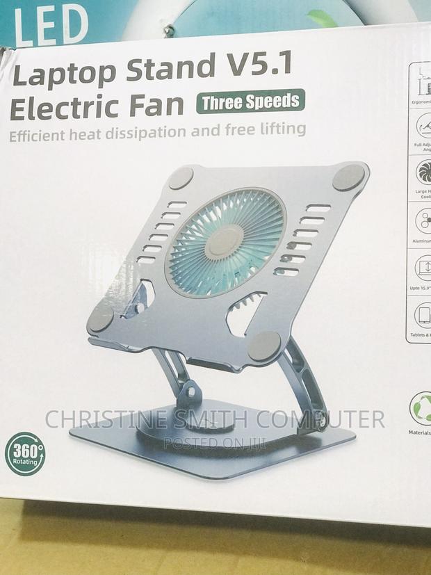 Laptop Stand V5.1 Electric Fan · Photo 1