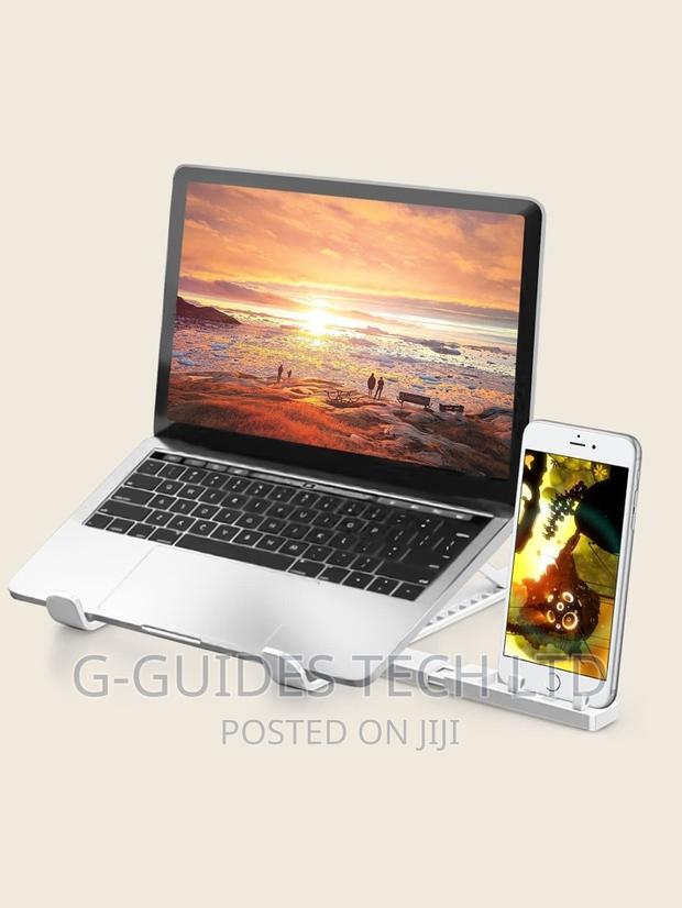Laptop Stand With Phone Holder Adjustable and Aluminum · Photo 4