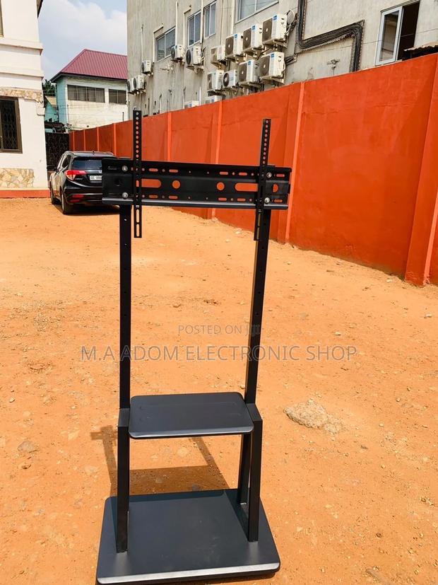 Shop Mobile Tv Stand With Wheels for 32” to 75” Tv(Black). · Photo 1