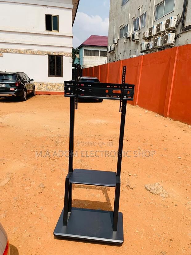 Authentic Mobile Tv Stand With Wheels For(32”-75”)Tv · Photo 1
