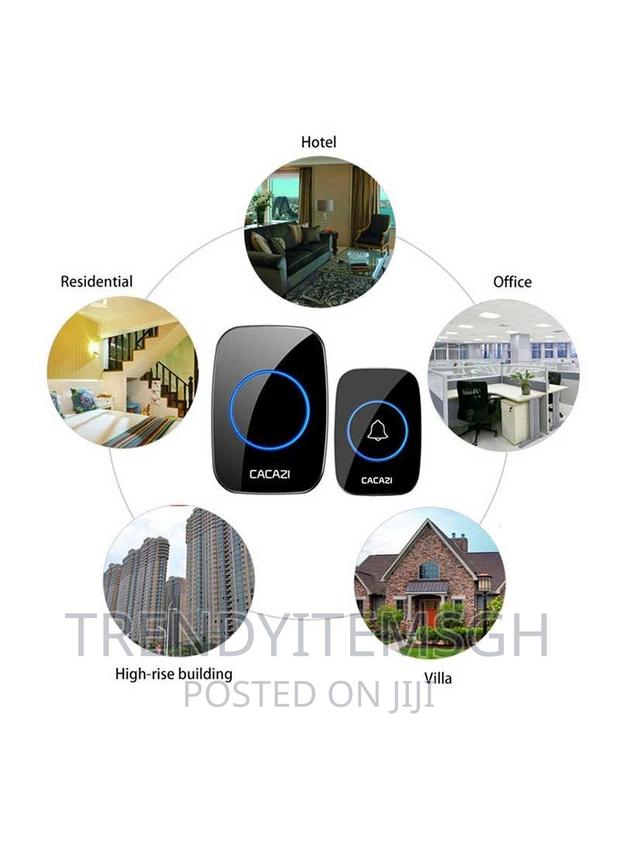 300m Range 36 Chimes Waterproof Cordless Wireless Doorbell · Photo 2