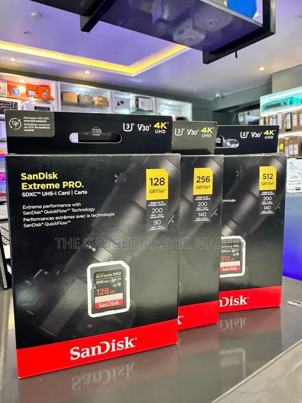 Sandisk Extreme Pro Uhs-I SDXC Memory Card · Photo 1