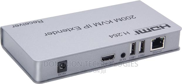 HDMI 200M KVM Extender Over Ip, Support H.264, With IR and L · Photo 4