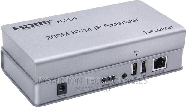 HDMI 200M KVM Extender Over Ip, Support H.264, With IR and L · Photo 1