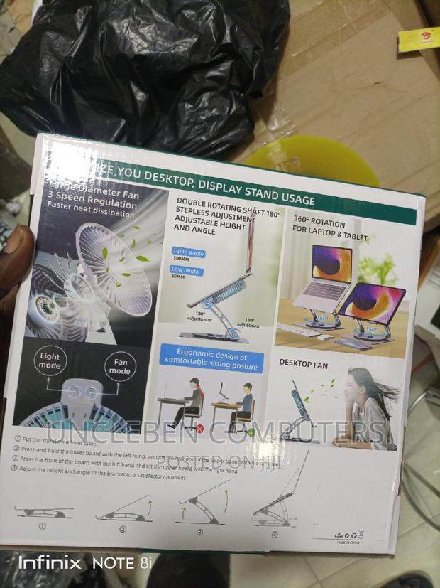 Laptop Stand With Fan · Photo 2