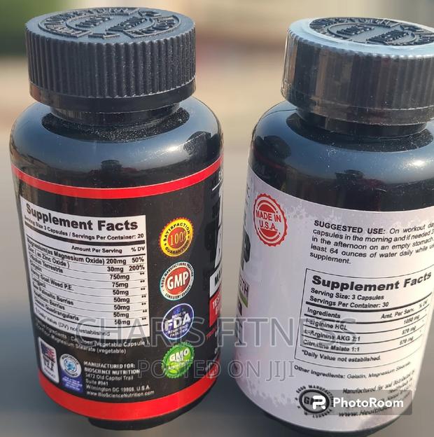 Testosterone Booster + Muscle Pump Amplifie(Gains Galore) · Photo 2