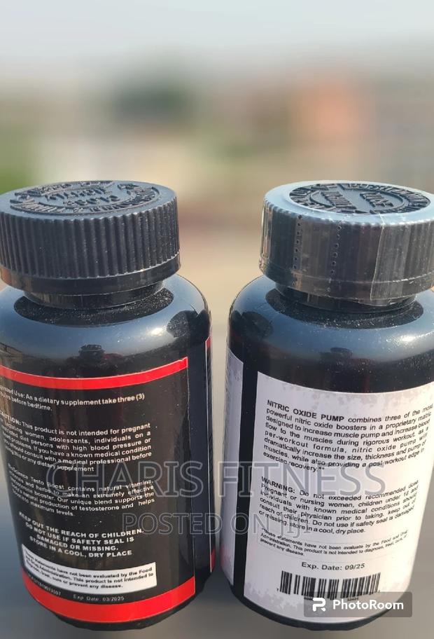Testosterone Booster + Muscle Pump Amplifie(Gains Galore) · Photo 3