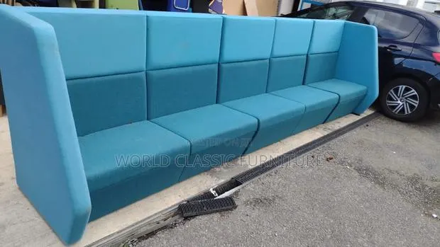 Modern Turquoise Blue Modular Sofa for Sale · Photo 2