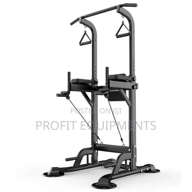 Multifunction Adjustable Indoor Pull-Up Power Tower Dip Station · Photo 1