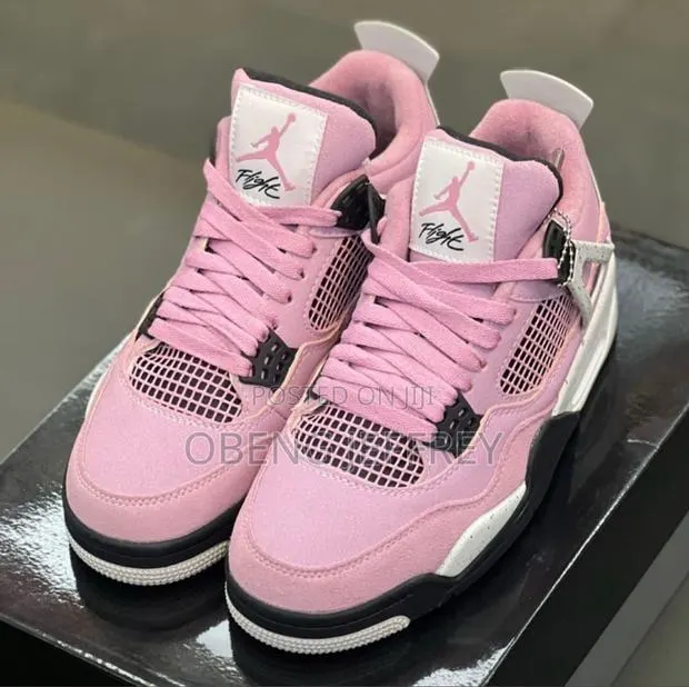Original Jordan 4 Retro Orchid Pink · Photo 1