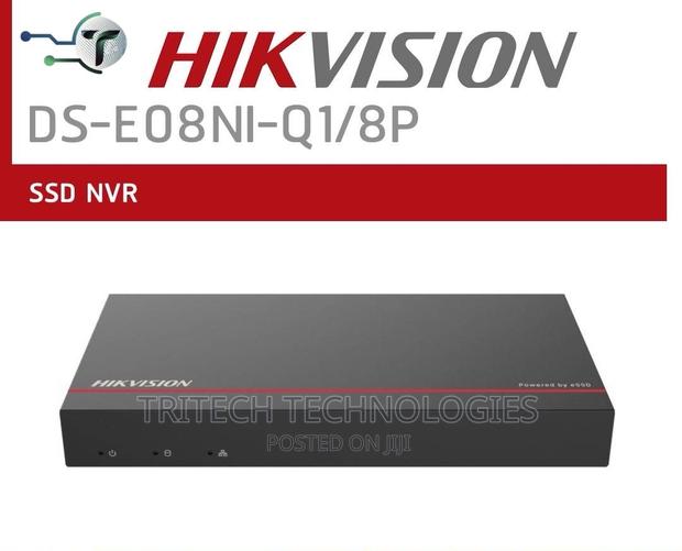 Hikvision ENVR 8 Channel POE Essd 1TB Built-in SSD · Photo 2