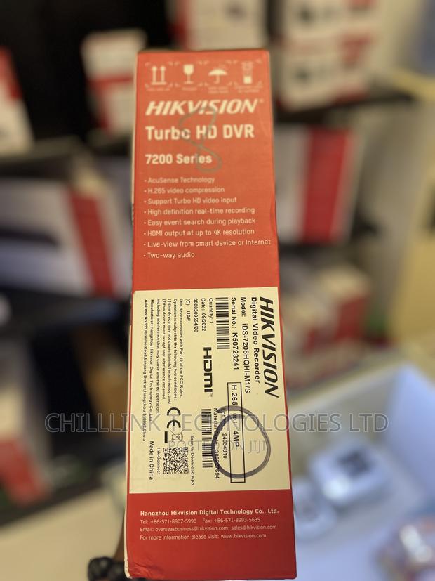 Hikvision 8channel DVR 4mp-Ids-7208hqhi-M1/S · Photo 5