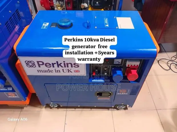 Power Package Perkins 10kva Diesel Generator Cool · Photo 1