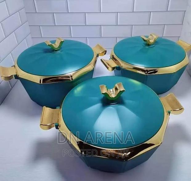 3pcs Luxury Food Warmer 3L 2.5L 2L · Photo 1