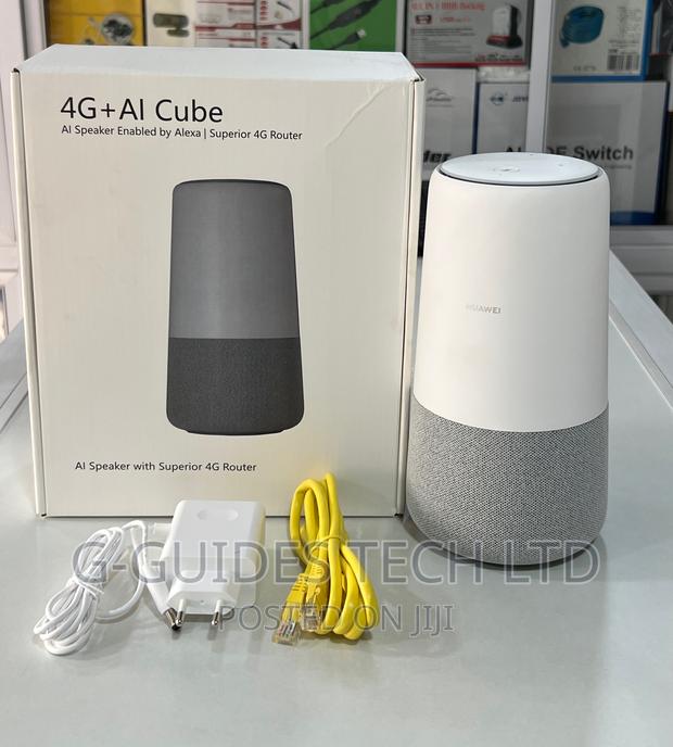 Huawei 4G Router With Ai Cube Alexa Speaker · Photo 1