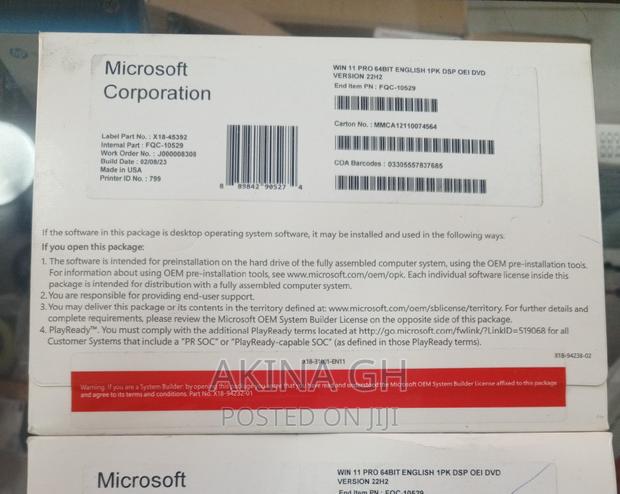 Windows 11 Pro 64BIT CD With License Key · Photo 1