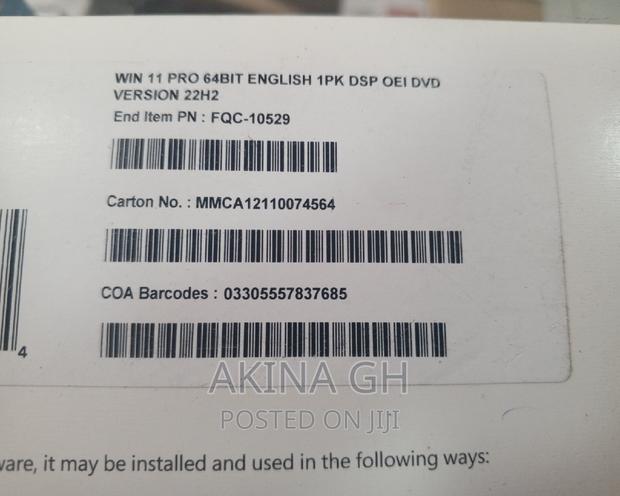 Windows 11 Pro 64BIT CD With License Key · Photo 2
