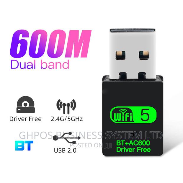Ubero 5g Wifi and Bluetooth USB Adapter · Photo 1