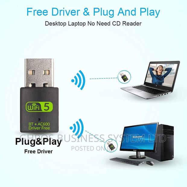 Ubero 5g Wifi and Bluetooth USB Adapter · Photo 5
