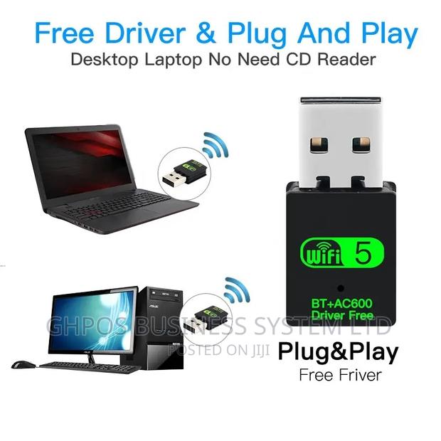 Ubero 5g Wifi and Bluetooth USB Adapter · Photo 6