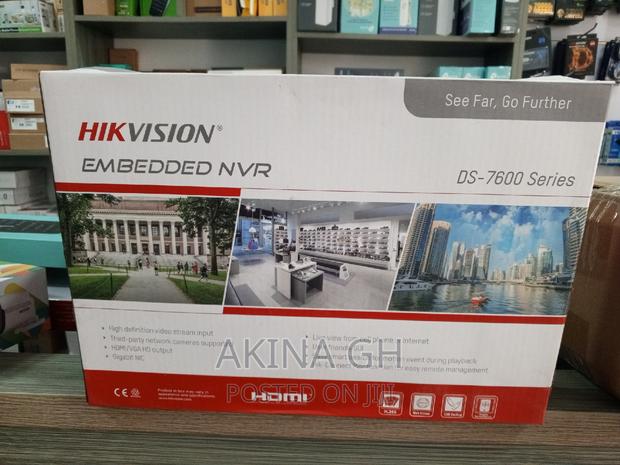 Hikvision 4ch Ip Poe NVR Ds-7604ni-/4p · Photo 1