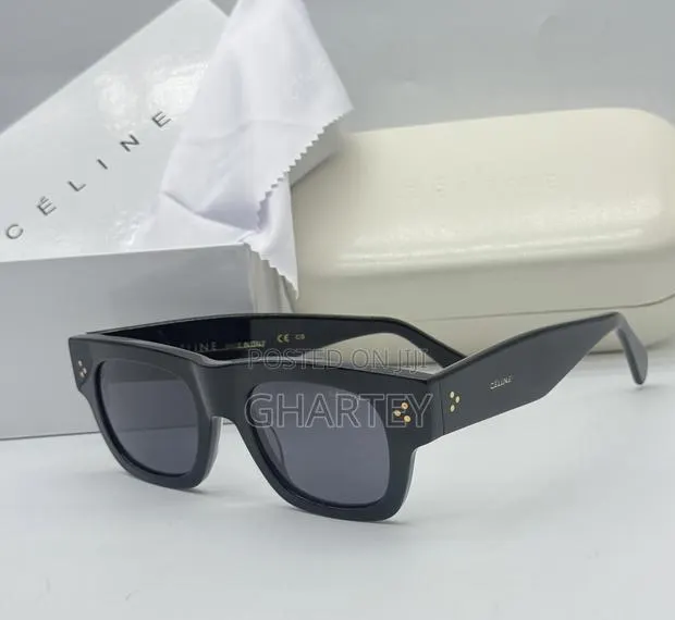 Celine Square Luxury Glasses - Dark Plain Glasses · Photo 1
