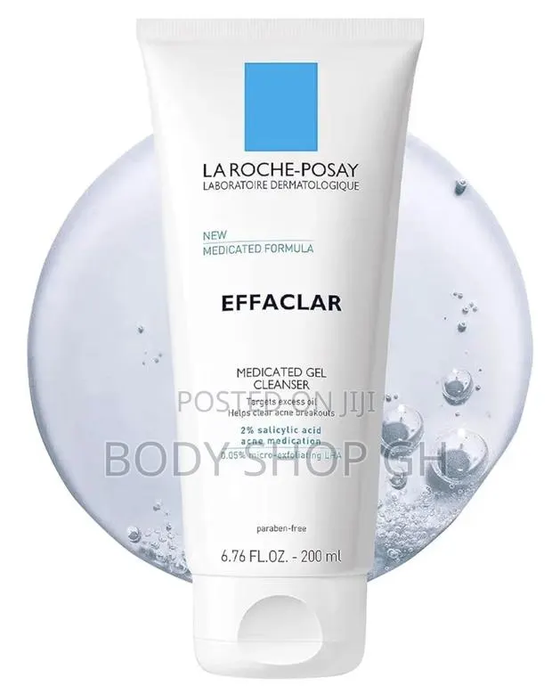 La Roche-Posay Effaclar Medicated Gel Cleanser -Foaming Acne Face Wash · Photo 1