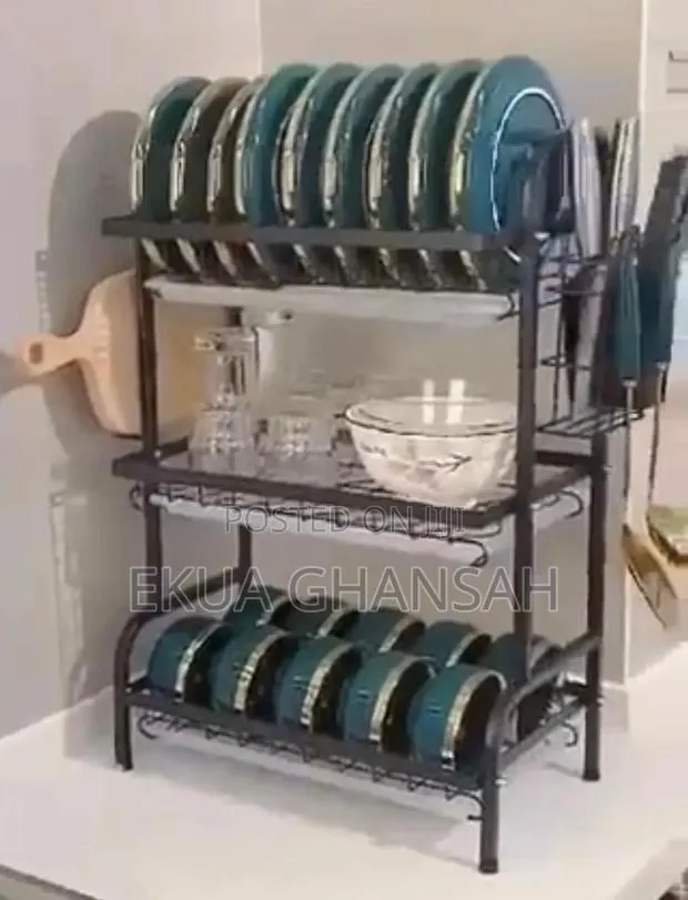 3 Layers Dish Rack · Photo 1