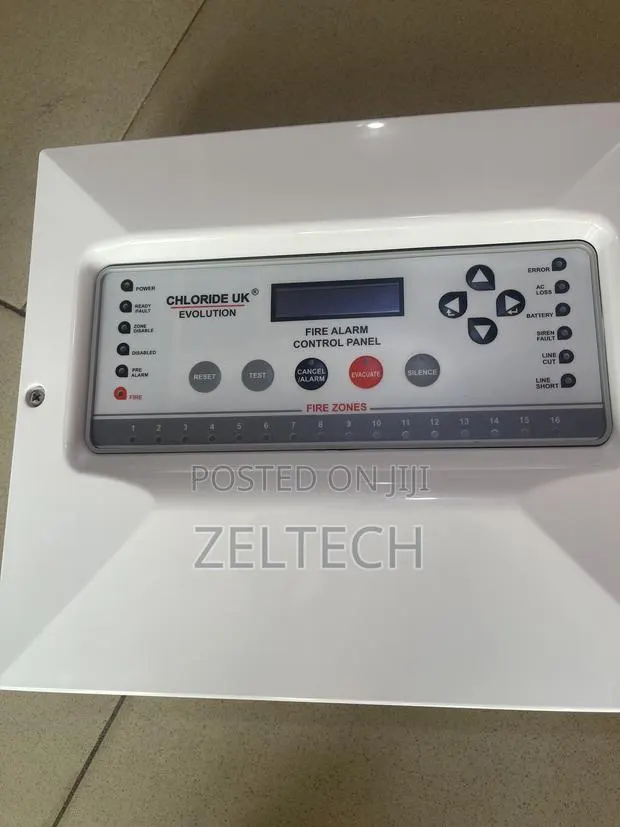 Chloride UK 16 Zone Fire Alarm Panel · Photo 1