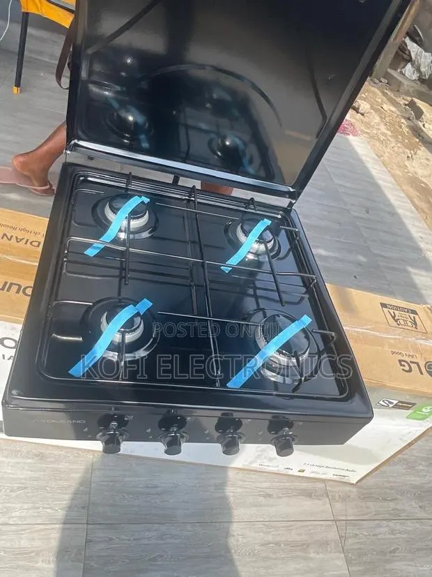 Volcano 4 Burner Gas Cooker Practical Cooking for Every Home · Photo 1