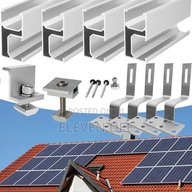 Solar Panel Mounting Rail Set · Photo 1