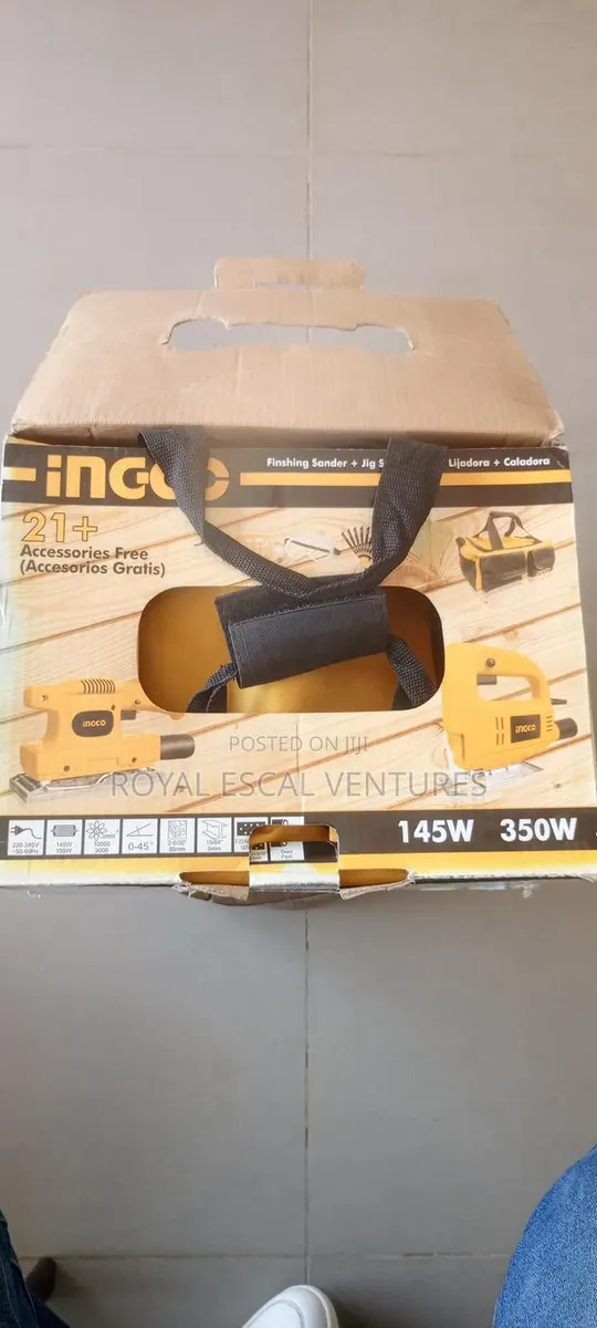Finishing Sander + Jig Saw Combo Kit. · Photo 1