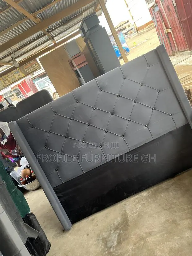 Foreign Double Bedframe ( Black 60x80)// 1500 Fix Price · Photo 2