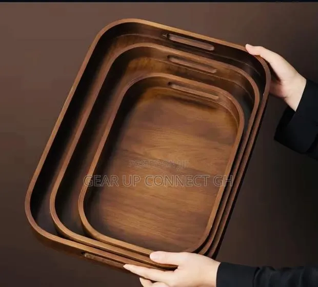 3 In 1wooden Serving Tray · Photo 1