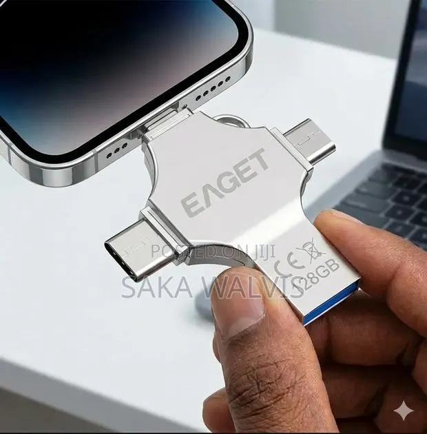 128gb Eaget 4in1 Pendrive for iPhones Android · Photo 1