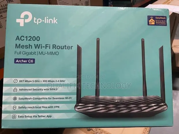 TP-Link C6 Wireless Dual Band Gigabit Router · Photo 1